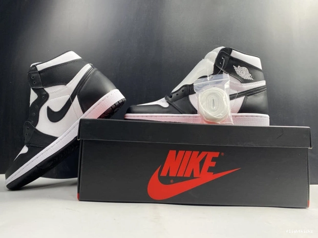 Black Air (2014) Retro 1 555088-010 White Jordan 0718